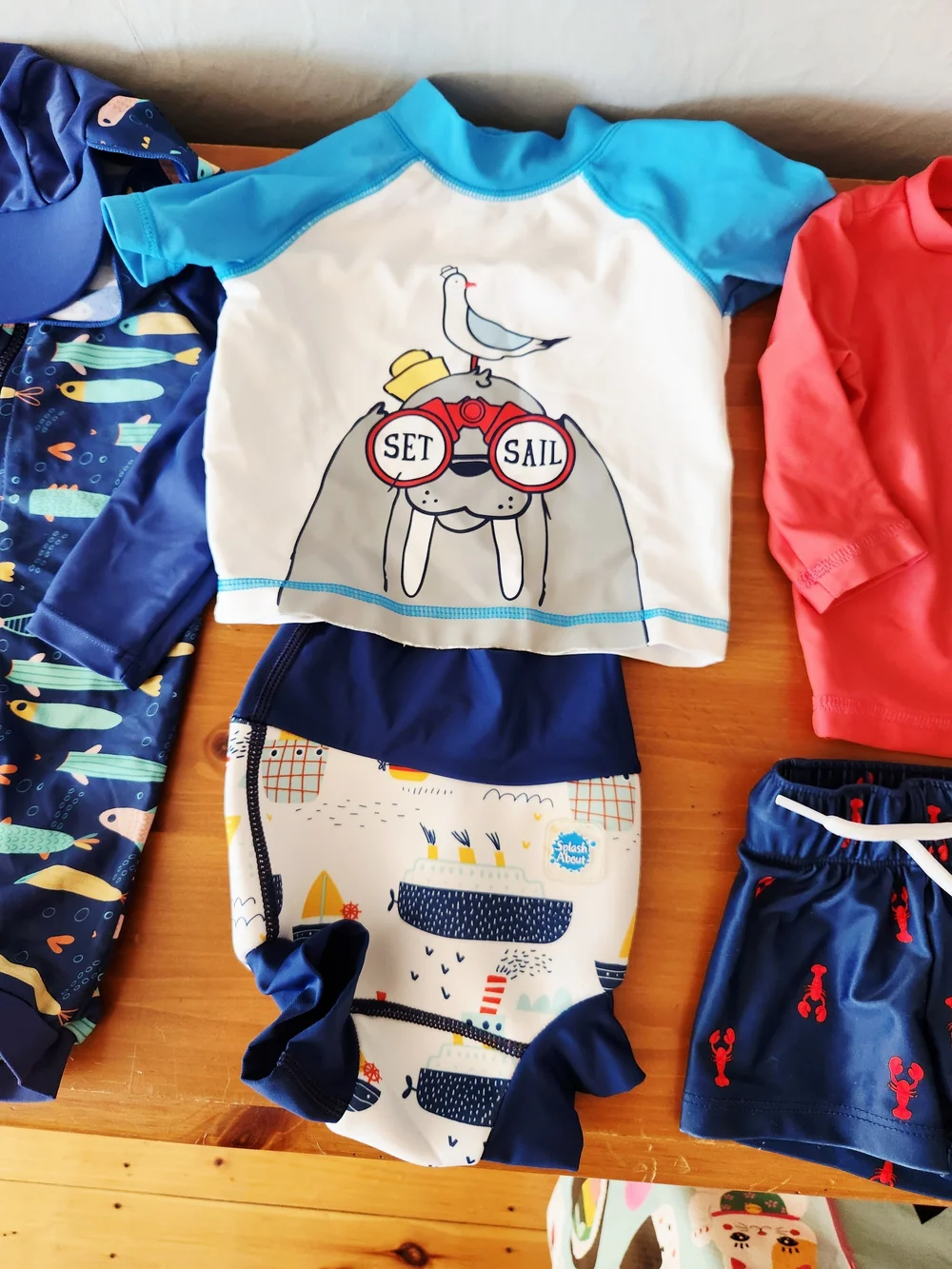 Baby 0-6 Month Bathing Suit Bundle